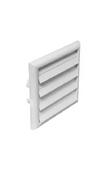 Pravokotna rešetka z loputami 180x180 mm s priključki različnih dimenzij – bela, Electrolux M2CKCF12U