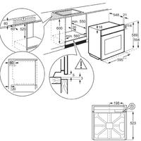 Vgradna pečica Electrolux EOF4P74X