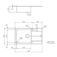 Pomivalno korito FOSTER Evo 3218 001 