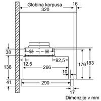 Izvlečna kuhinjska napa Bosch DFM064A53