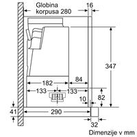 Izvlečna kuhinjska napa Bosch DFS097K51