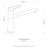 Kuhinjska armatura Schock SC-510 554003 Magma NIZKOTLAČNA