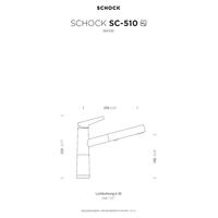 Kuhinjska armatura Schock SC-510 554120 Onyx