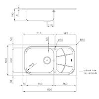 Pomivalno korito FOSTER Big Bowl 1561 202 