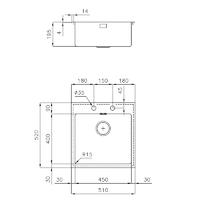 Pomivalno korito FOSTER KE 2274 050