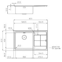 Pomivalno korito FOSTER KE 2280 051