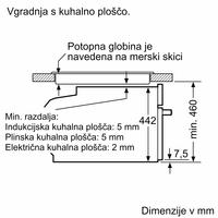 Vgradna kompaktna parna pečica Bosch CDG634AS0