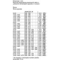 Domino steklokeramična kuhalna plošča Bosch PKF375FP2E