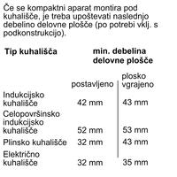 Vgradna kompaktna pečica s funkcijo pare Bosch CSG656BS2