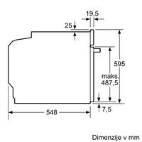 Vgradna pečica Bosch HBA533BW1