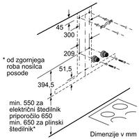 Stenska napa Bosch DWB97JP50