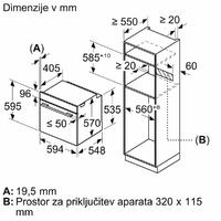 Vgradna pečica Bosch HBS578BS0