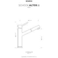 Kuhinjska armatura Schock ALTOS 529120 EDM