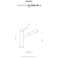 Kuhinjska armatura Schock ALTOS W 529125 EDM