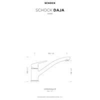 Kuhinjska armatura Schock DAJA 522000 Onyx