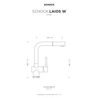 Kuhinjska armatura Schock LAIOS W 517125 EDM