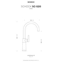 Kuhinjska armatura Schock SC-520 555000 Onyx