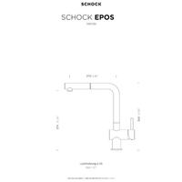 Kuhinjska armatura Schock EPOS 540120 Moonstone