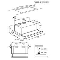 Izvlečna kuhinjska napa Electrolux LFP326AB