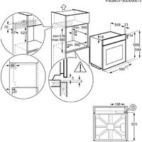 Vgradna pečica Electrolux EOE7P31X