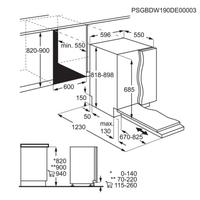 Vgradni pomivalni stroj Electrolux KEZA9310W