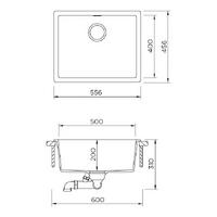 Pomivalno korito SCHOCK Kaia N-100L Berry
