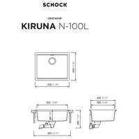 Pomivalno korito SCHOCK Kiruna N-100L Day