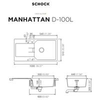 Pomivalno korito SCHOCK Manhattan D-100L Croma