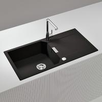 Pomivalno korito SCHOCK Manhattan D-100L Nero