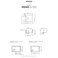 Pomivalno korito SCHOCK Mono D-100 Puro