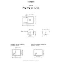 Pomivalno korito SCHOCK Mono D-100S Polaris