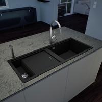Pomivalno korito SCHOCK Prepstation D-150 Night