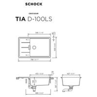 Pomivalno korito SCHOCK Tia D-100LS Puro