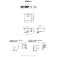 Pomivalno korito SCHOCK Kiruna N-100 Day