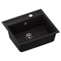 Set pomivalno korito SCHOCK Nemo N-100 Nero & armatura SCHOCK Kantus 534127S Black