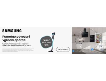 Samsung promocija - pametno povezani vgradni aparati