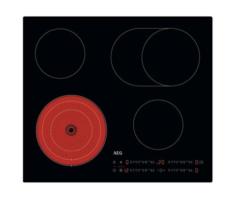 Steklokeramična kuhalna plošča AEG TO64RA07CB