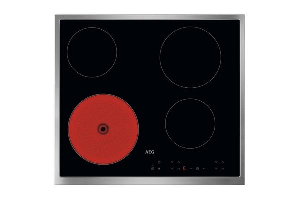 Steklokeramična kuhalna plošča AEG TN64RA00XB