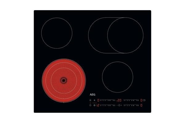 Steklokeramična kuhalna plošča AEG TO64RA07CB