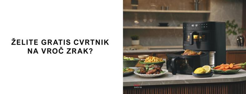 Gratis Electrolux cvrtnik na vroči zrak
