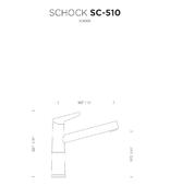 Kuhinjska armatura Schock SC-510 554000 Nero