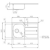 Pomivalno korito FOSTER S1000 1179 061