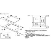 Steklokeramična kuhalna plošča Bosch PKN601DP1D