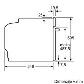 Vgradna pečica Bosch HBA533BW1