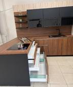 Kuhinjski sestav SILBERMOND ANTRAZIT/KORNFELD - ODPRODAJA EKSPONATA