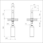 Dozirnik za milo FOSTER EVO 8520 856