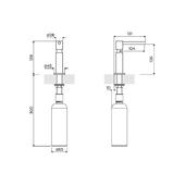 Dozirnik za milo FOSTER Evo Satin 8520 100