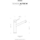 Kuhinjska armatura Schock ALTOS W 529005 EDM