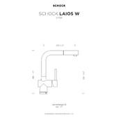 Kuhinjska armatura Schock LAIOS W 517125 EDM