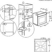 Vgradna pečica Electrolux EOE7P31X